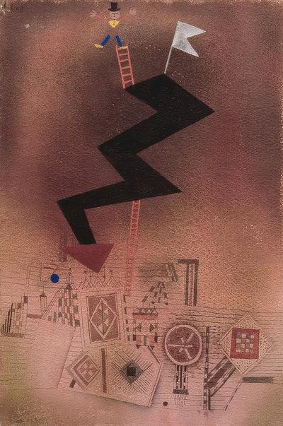 Banished Lightning by Paul Klee